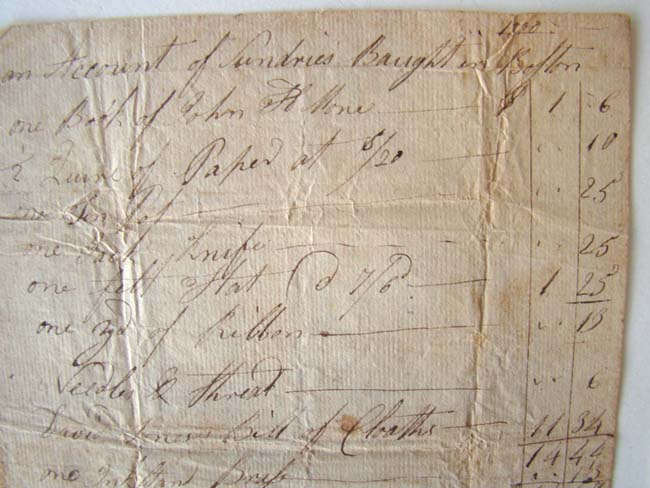 A group of four maritime shipping documents issued to Capt. Samuel Harding between 1799 and 1810. — image 4
